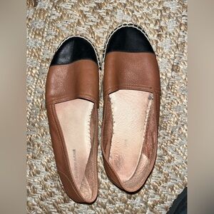 Saks Fifth Avenue Two-Tone Espadrille Loafers